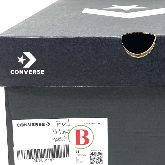 Converse Run Star Hike Shoes Platform Women Canvas Red High Top Sneakers A06157C - Picture 10 of 11